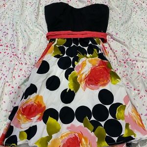 Floral printed dress